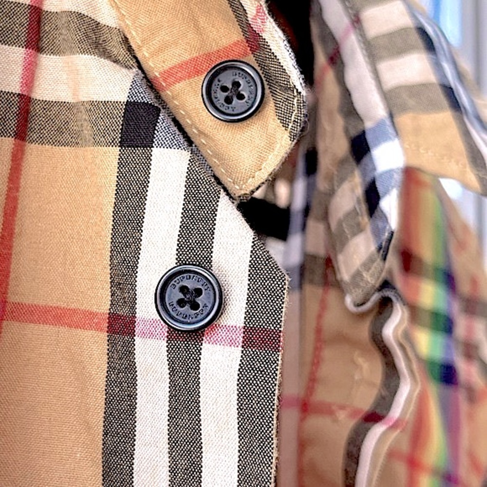 Burberry: Rainbow Chemise Nova Vintage Check Button Shirt (Limited Edition) - Picture 13 of 17